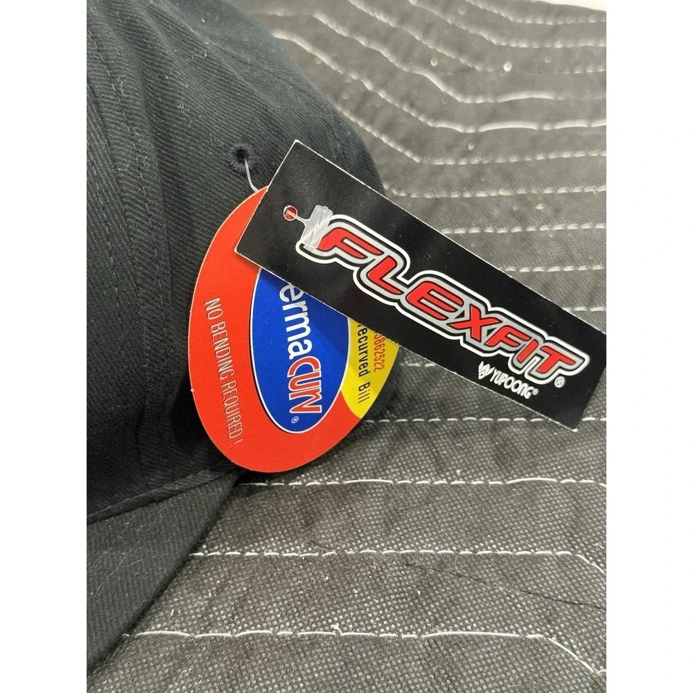 Vintage NWT - 2001 Janet Jackson World Tour Embroidered Flex Fit Hat Cap L/XL - Picture 3 of 6